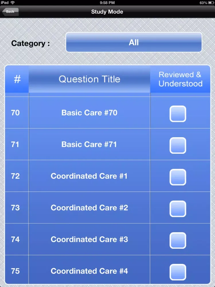 NCLEX-PN Exam Prep by Upward Mobility iPad 應用截圖