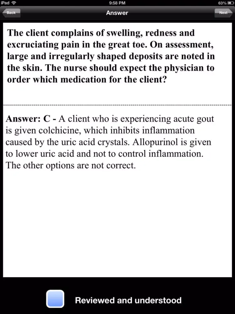 NCLEX-PN Exam Prep by Upward Mobility iPad 應用截圖
