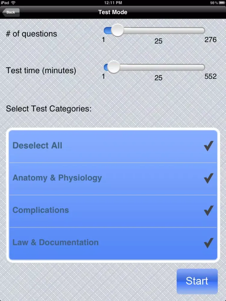 Certified Phlebotomy Tech Exam Prep iPad  স্ক্রিনশট