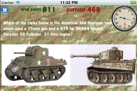 Tangkapan layar WWII Trivia - Time Attack! FREE