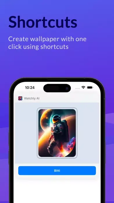 ภาพหน้าจอของ Watchly AI - Watch Faces App