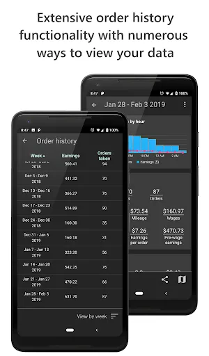 صور Delivery Tip Tracker Pro