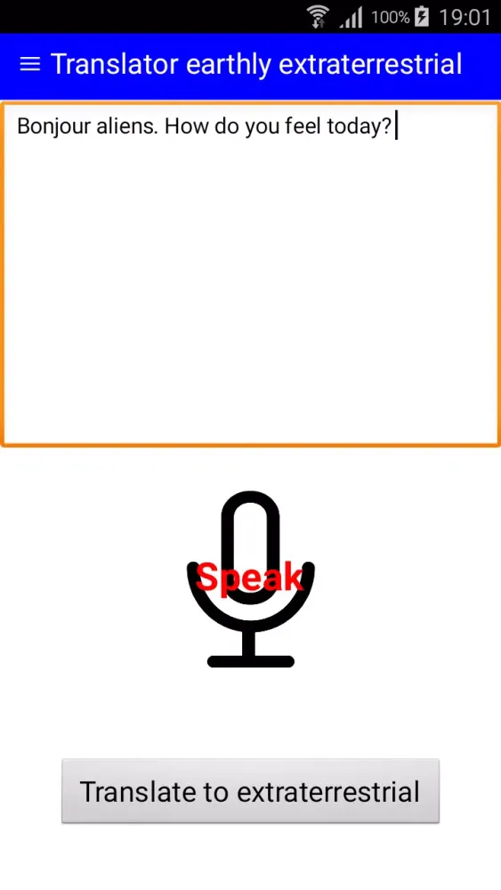 Old Translator Extraterrestria Screenshots