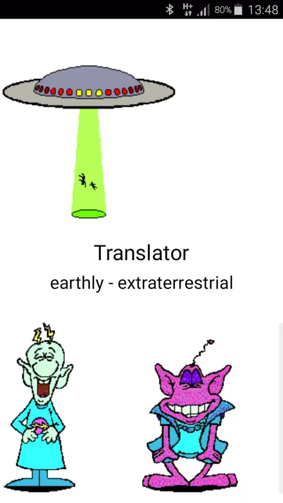 Old Translator Extraterrestria Screenshots