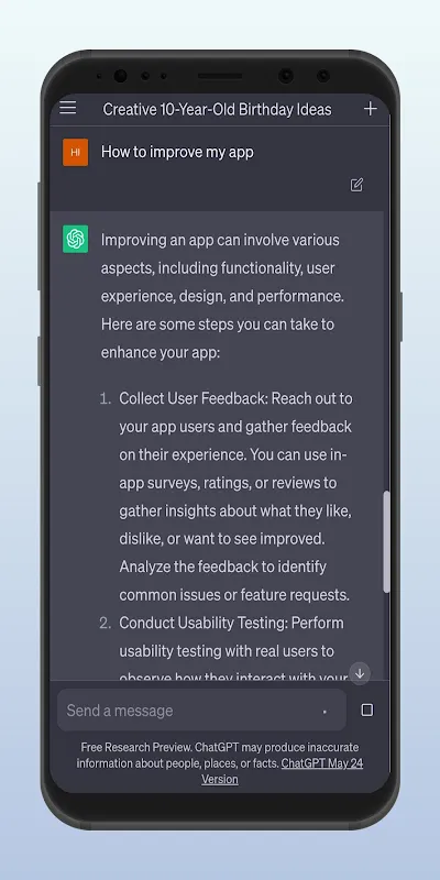 ChatAI | chat with AI Screenshots