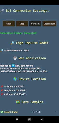 BLE Travel Emergency Assistant স্ক্রিনশট
