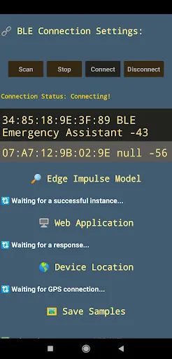 BLE Travel Emergency Assistant স্ক্রিনশট