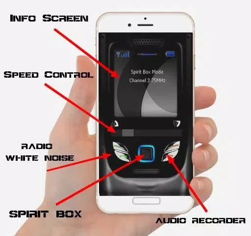 EVP Phone 2.0 Spirit Box 스크린샷