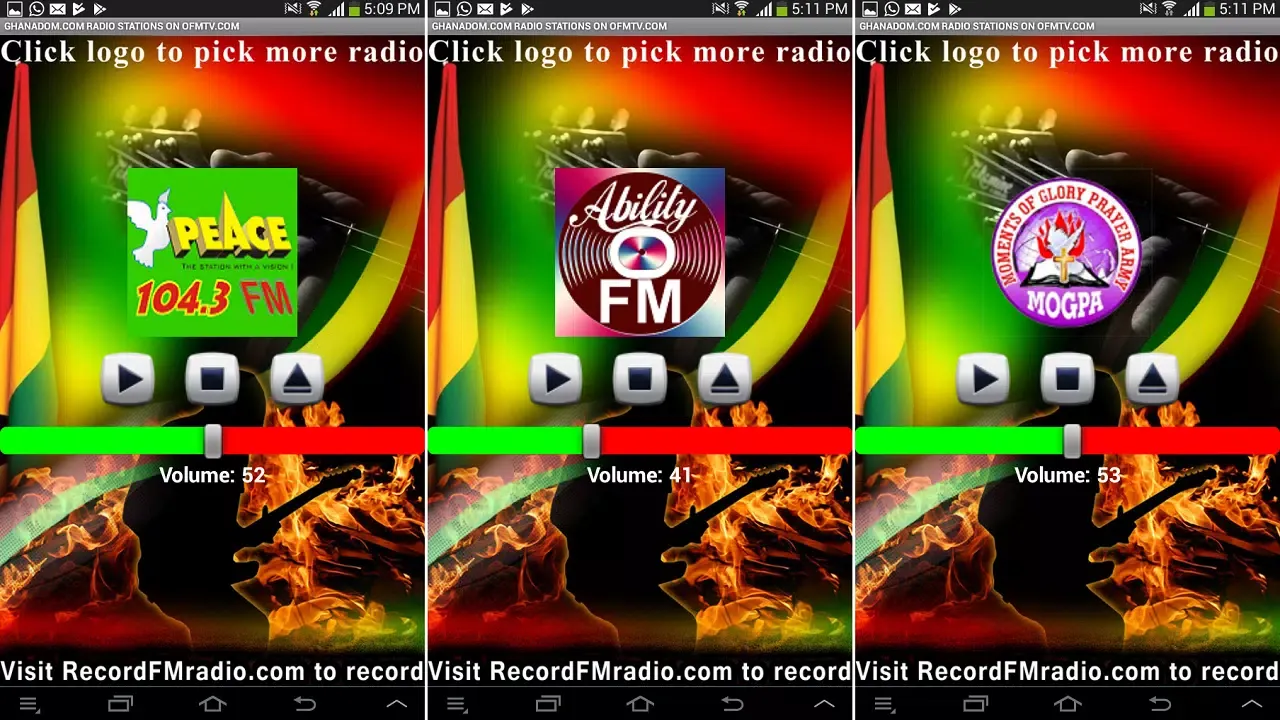 GHANA Radios - Adom FM, MOGPA Screenshots