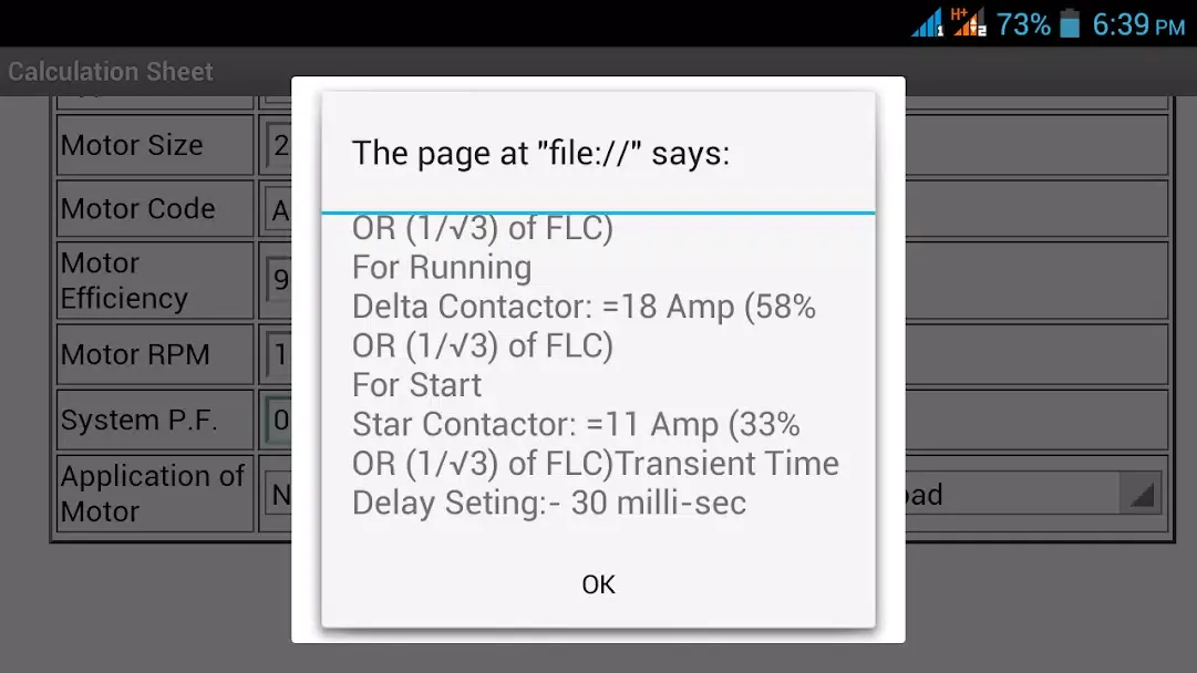 Star Delta Starter 스크린샷