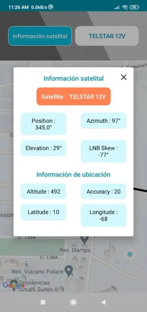 SATELITAL VENEZUELA سکرین شاٹس