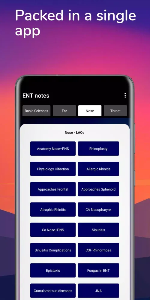 ENT Notes应用截图