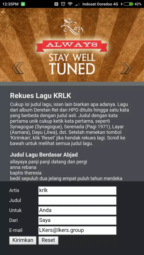 LKers Radio Screenshots