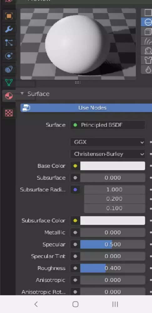 The Blender Companion App Screenshots