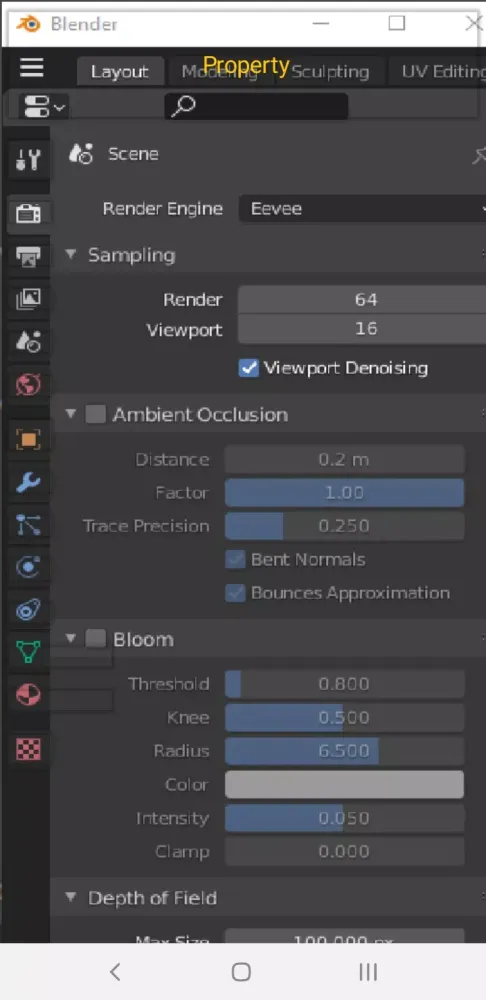 The Blender Companion App Screenshots