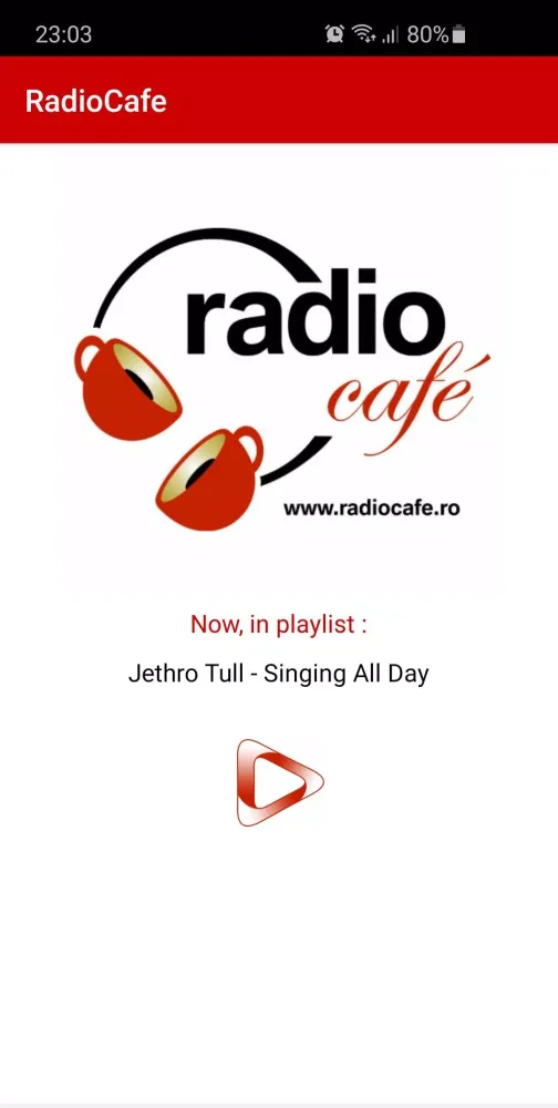 Radio Cafe Romania应用截图