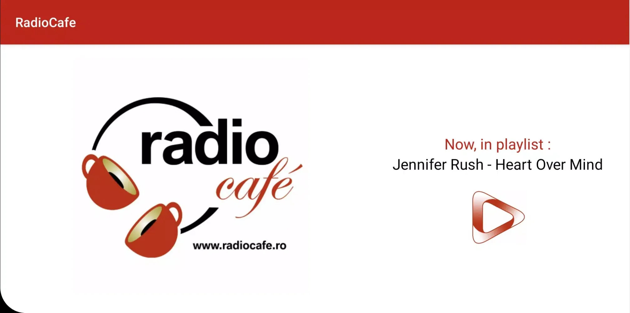 Radio Cafe Romania应用截图