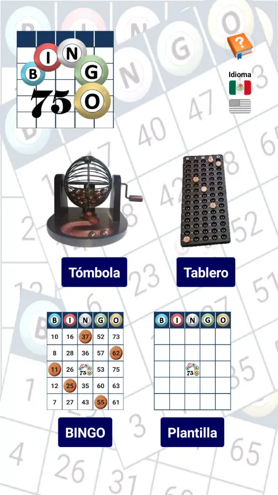ภาพหน้าจอของ Bingo 75