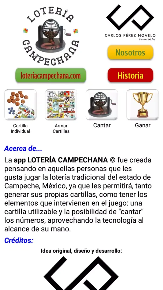 Tangkapan layar Lotería Campechana ©