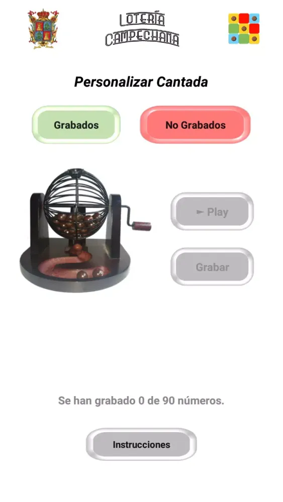 Tangkapan layar Lotería Campechana ©