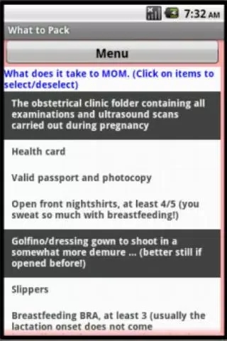 Captures d'écran de Pregnancy MOM and baby