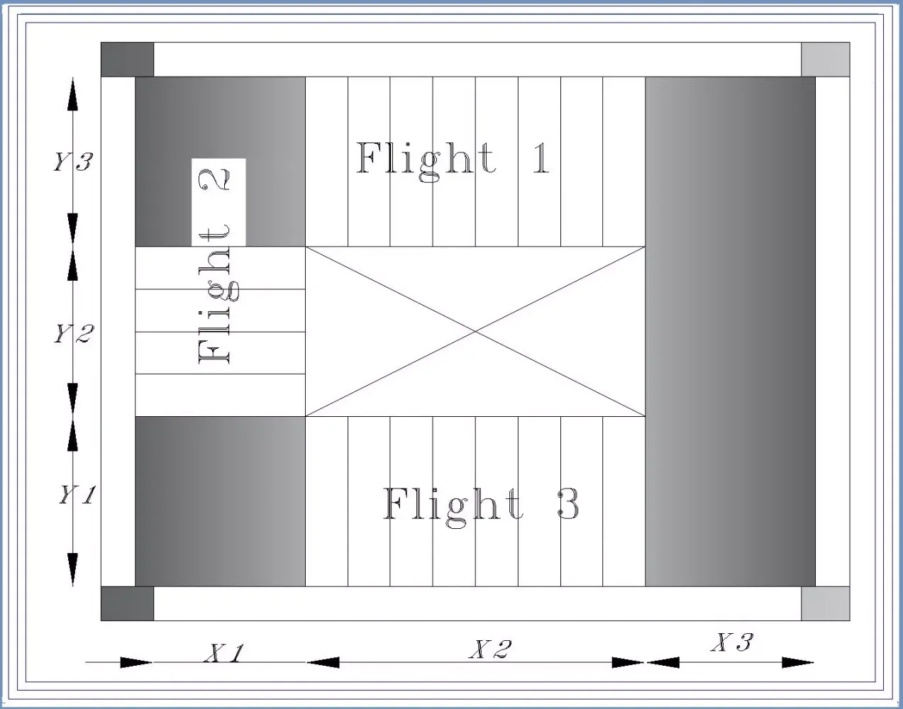 Stair-3flight Rc Design Screenshots
