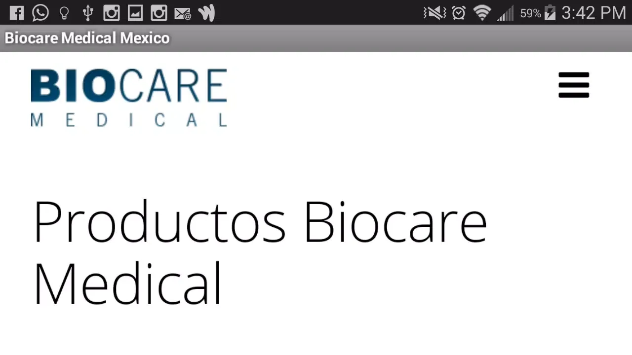 Biocare Mexico Screenshots