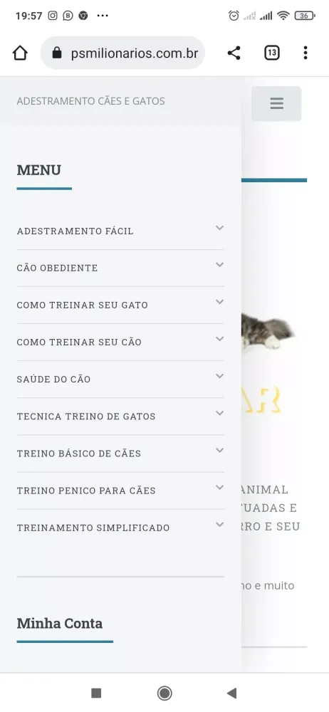 Adestramento para Cães e Gatos Screenshots