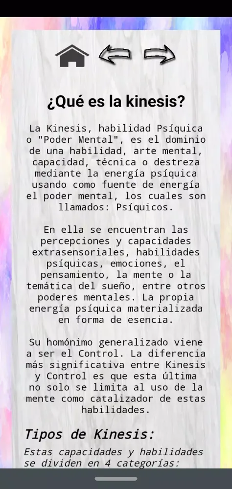 Kinesis desde Cero Screenshots