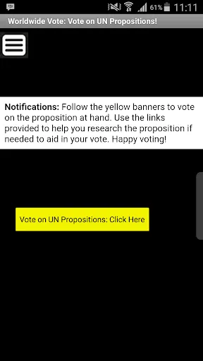 Tangkapan layar Worldwide Vote