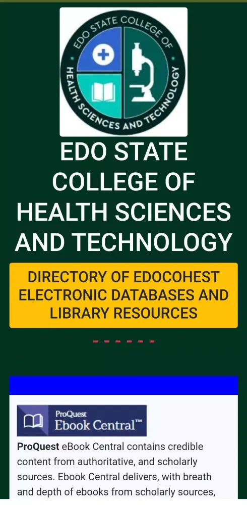 Edocohest eLibrary スクリーンショット