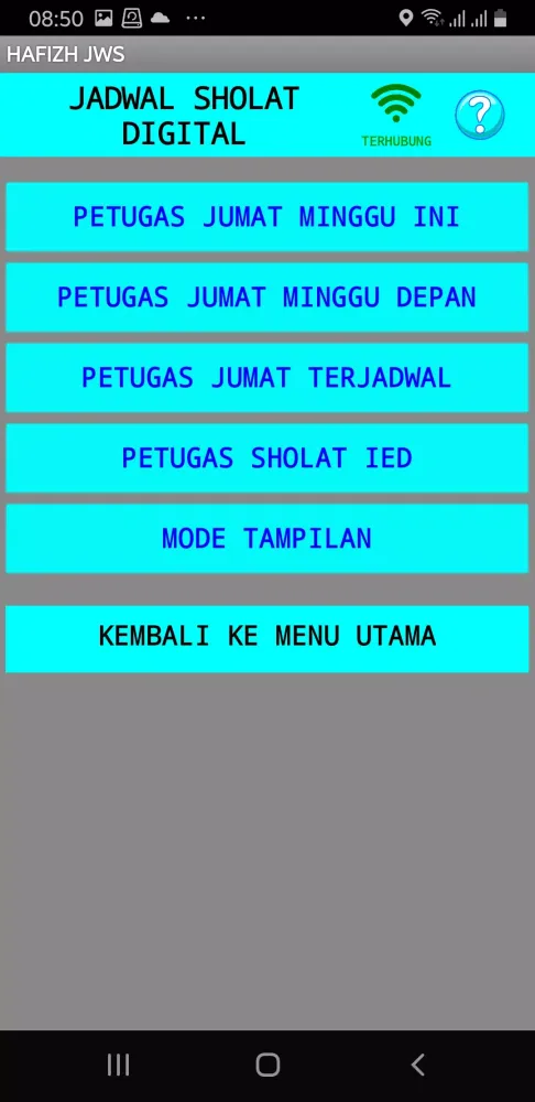 HAFIZH JSD Screenshots