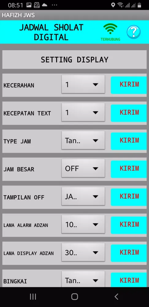 HAFIZH JSD Screenshots