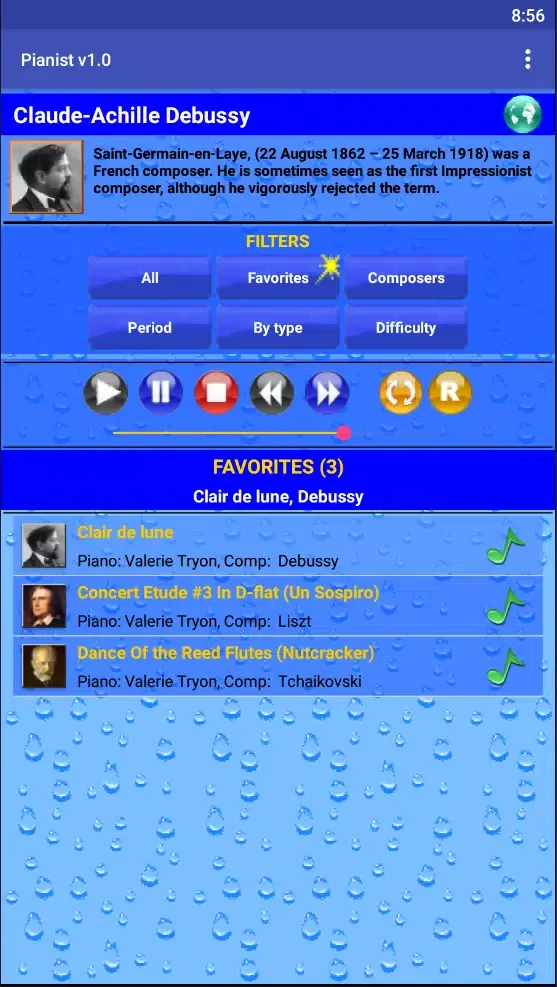 Capturas de pantalla de Pianist