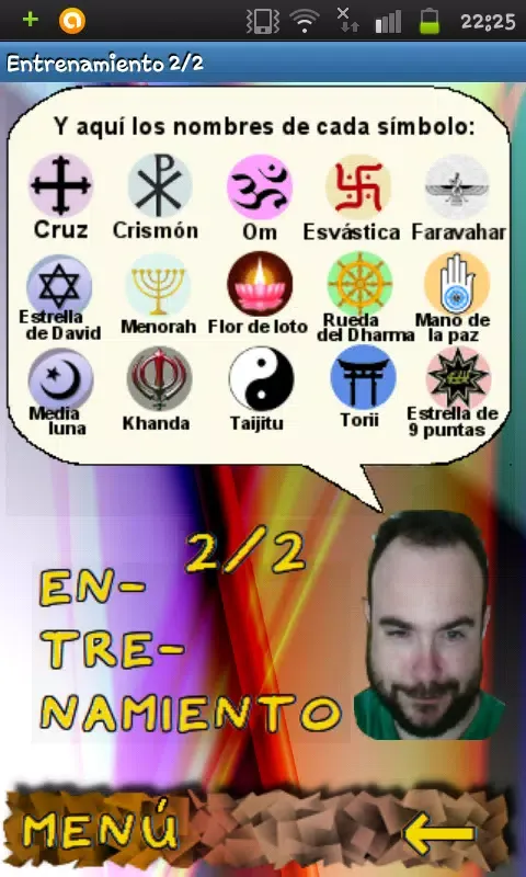 Capturas de tela do SimbolosR