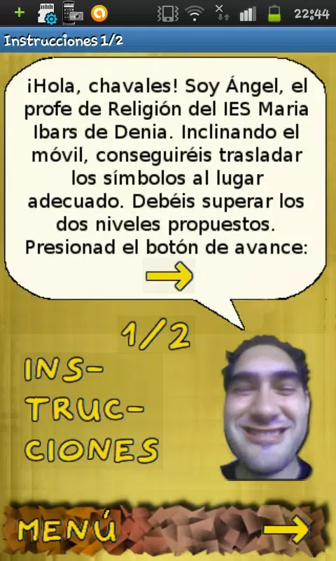 Capturas de tela do SimbolosR