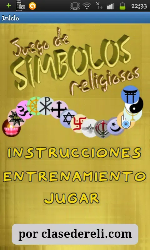 Capturas de tela do SimbolosR