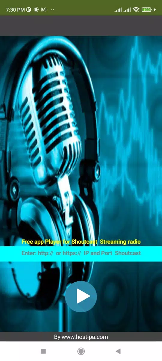 صور Player app for shoutcast radio