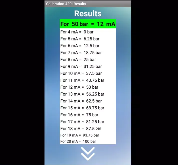 Calibration 420 स्क्रीनशॉट