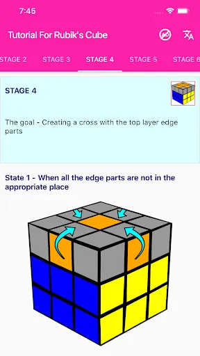 Tutorial For Rubik's Cube Screenshots