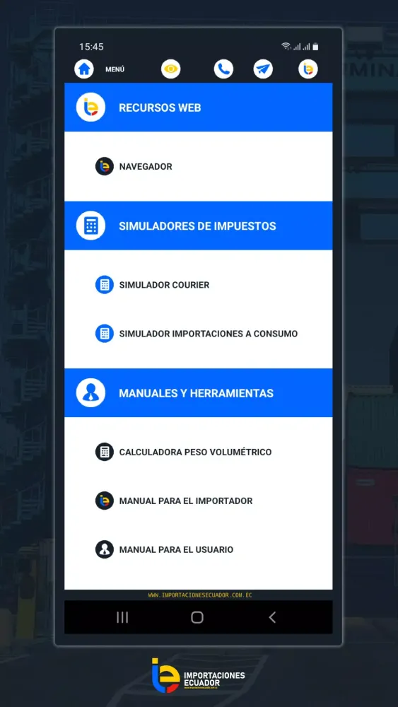 Importaciones Ecuador LITE स्क्रीनशॉट