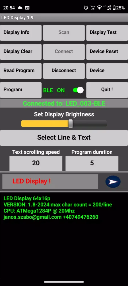 Led Display Screenshots