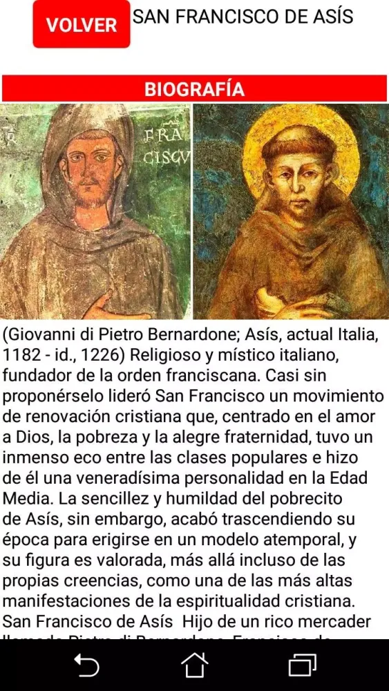 Reflexiones de Santos Screenshots