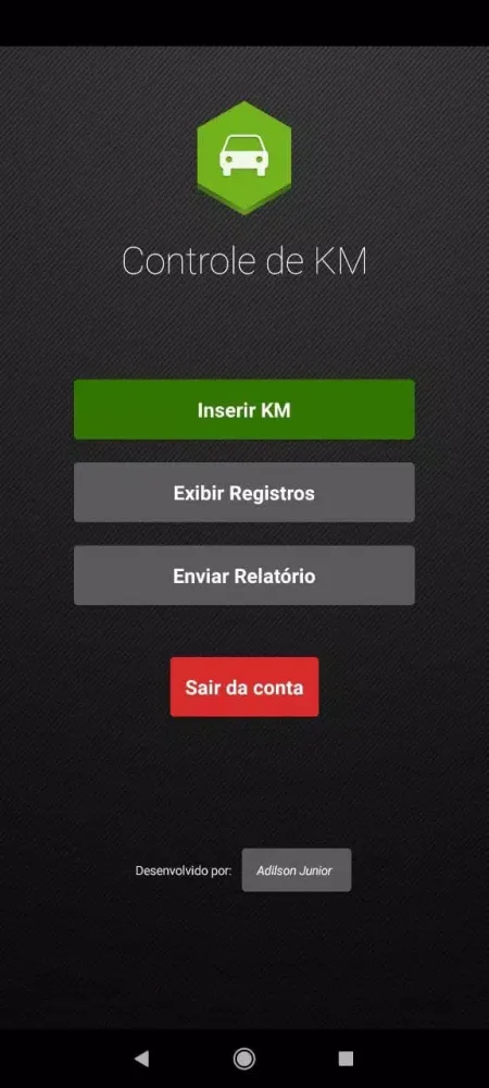 Controle de Km - Empresas Screenshots
