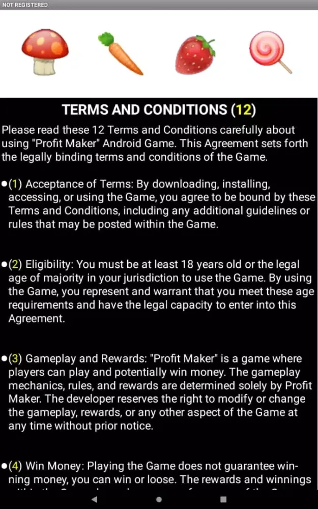 Profit Maker App Screenshots