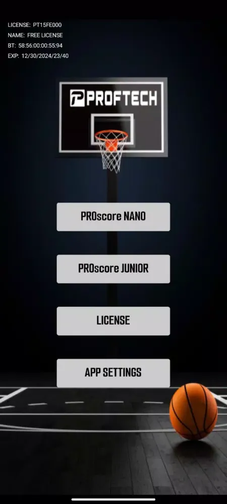 PROscore 스크린샷