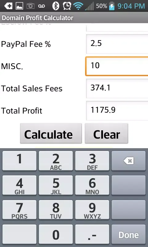 صور Free Domain Profit Calculator