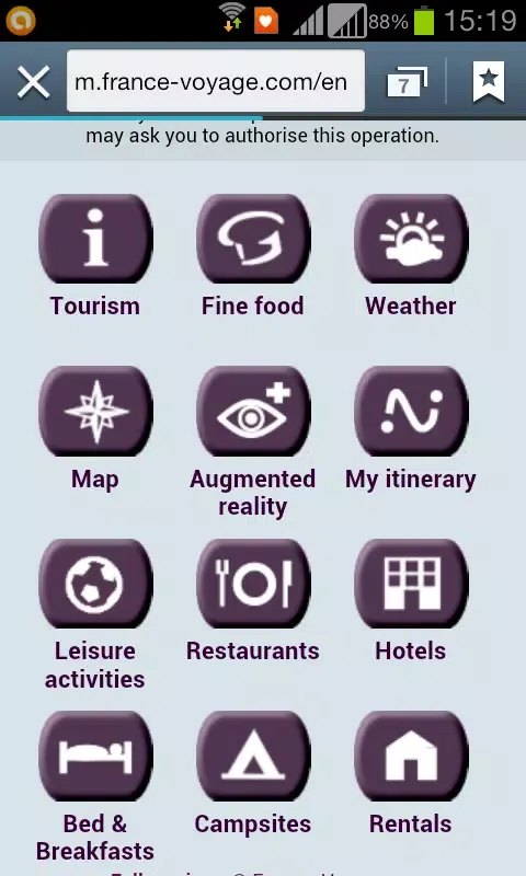 Capturas de pantalla de France Travel Guide