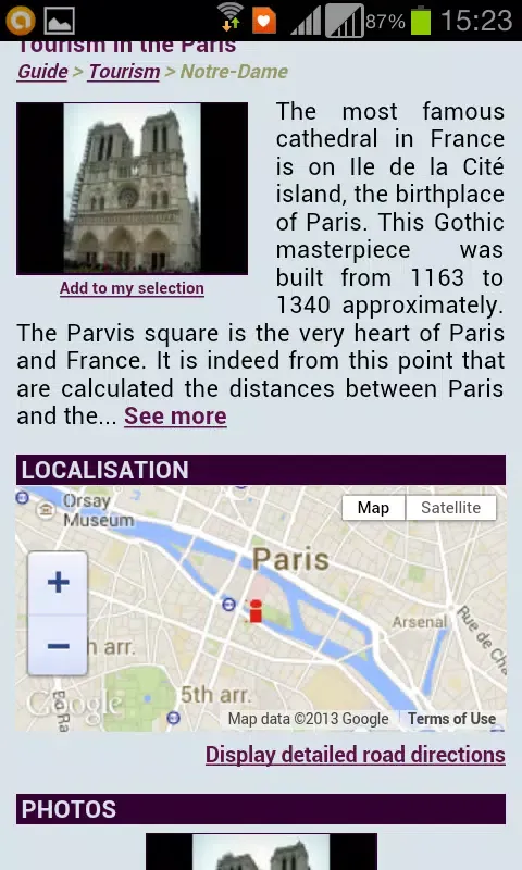 Capturas de pantalla de France Travel Guide