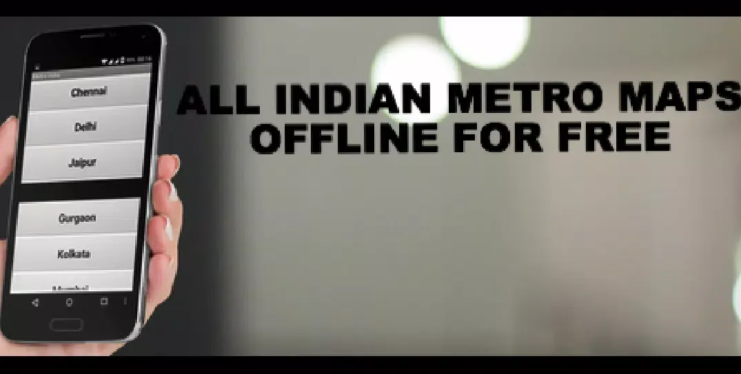 Metro Maps India OFFLINE Screenshots